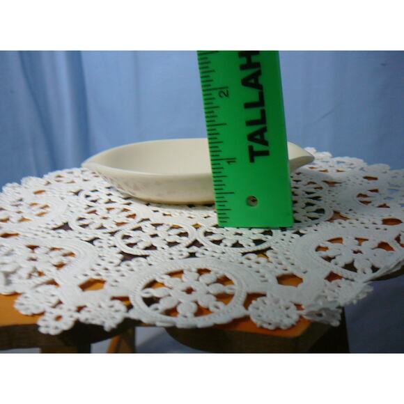 Vtg Lenox 4 1/4" Celeste Oval Porcelain Ashtray - Picture 4 of 4